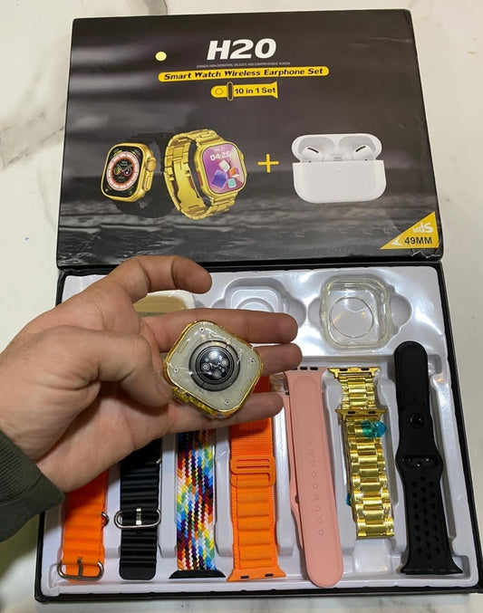 Smart Watch With Earbuds NexaMart 